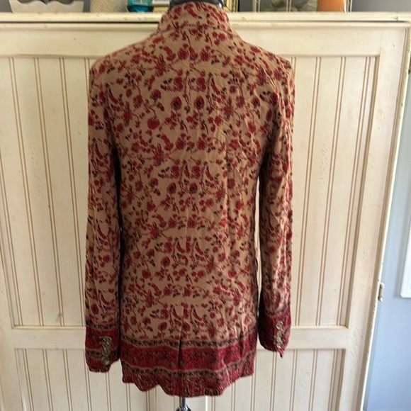 Free People Vintage Style Bellflower Blazer - Picture 8 of 15